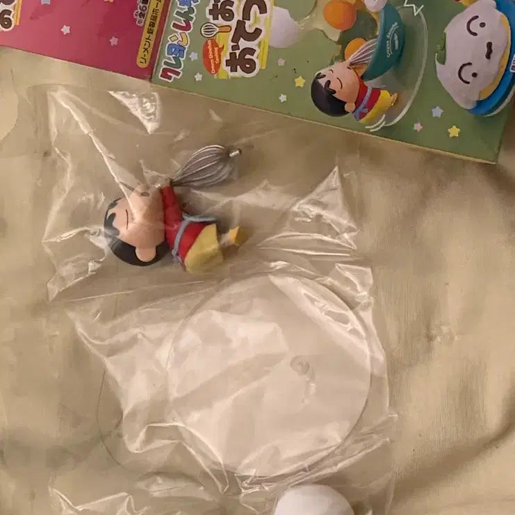 [BUNJANG] Crayon Shin-chan Cooking Theme Figure / 짱구는 못말려 계란 피규어 싸게 판매합니다