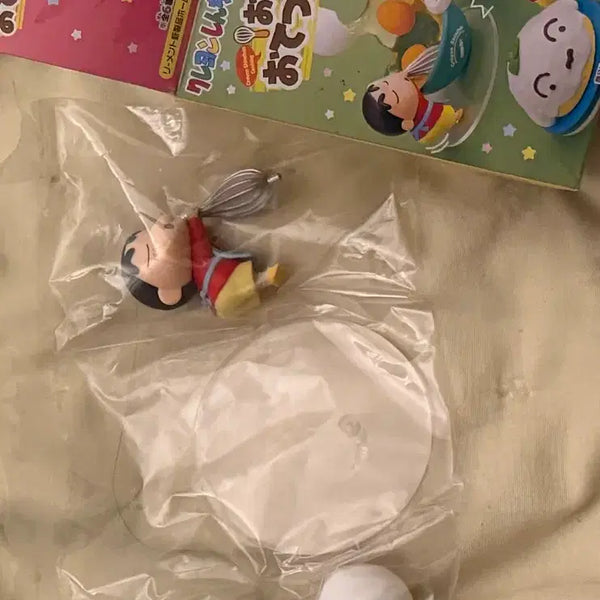 [BUNJANG] Crayon Shin-chan Cooking Theme Figure / 짱구는 못말려 계란 피규어 싸게 판매합니다