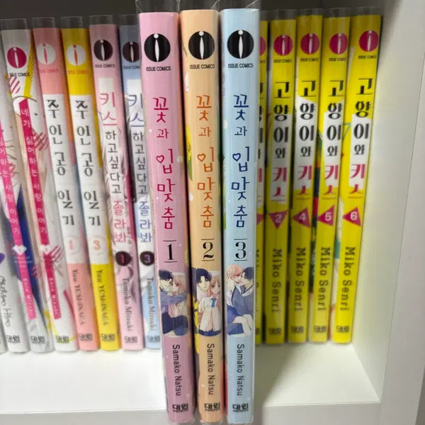 [BUNJANG] Flower and Kiss (순정만화 꽃과 입맞춤) Complete Set (Volumes 1-3) / 순정만화 꽃과 입맞춤 1~3권 만화책