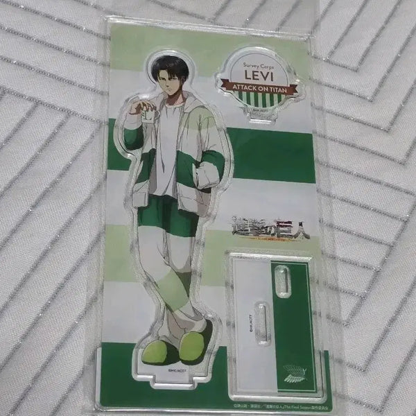 [BUNJANG] Attack on Titan Levi Ackerman Pajama Acryic Stand / [미개봉] 진격의 거인 리바이 아크릴 스탠드 정품 파자마 잠옷 아크릴