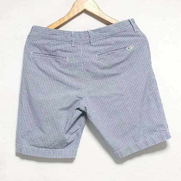 [BUNJANG] Lacoste Casual Check Shorts (Size 30) / 라코스테 캐주얼 체크 반바지 30