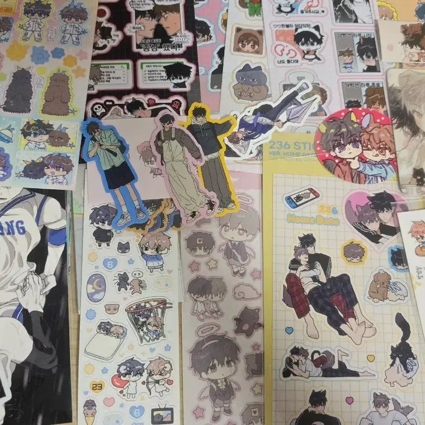 [BUNJANG] Garbage Time Jongsang Sticker Acrylic Goods Bundle Set / 가비지타임 갑타 종상 스티커 아크릴 굿즈 판매 양도