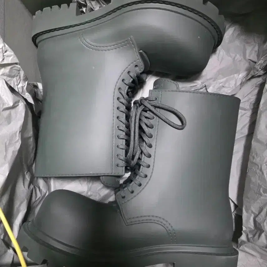 [BUNJANG] Balenciaga Steroid Boots Khaki (Size 42) / 발렌시아가 스테로이드 부츠 카키(42)