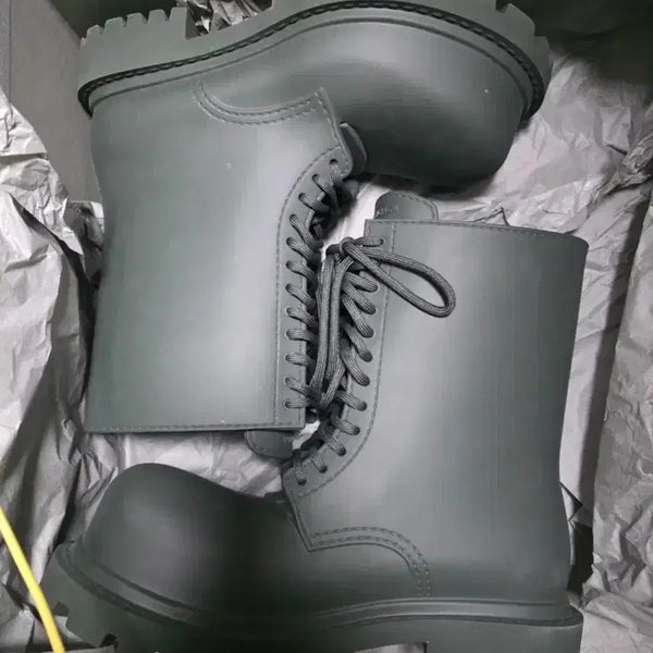 [BUNJANG] Balenciaga Steroid Boots Khaki (Size 42) / 발렌시아가 스테로이드 부츠 카키(42)