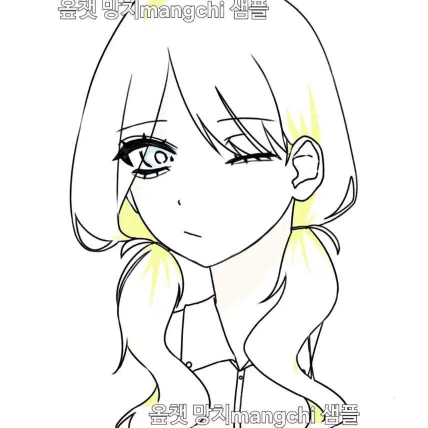 [BUNJANG] Simple Coloring Commission / 간단 채색 커미션