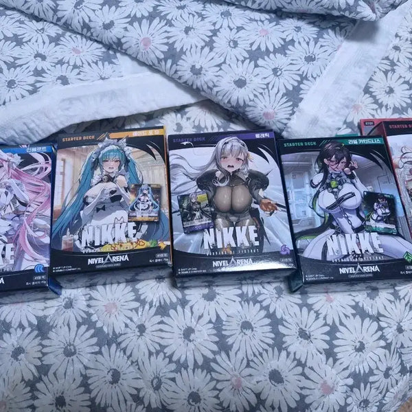[BUNJANG] Niki Nibell Arena Starter Deck Set (5 Types, Unsealed) / 니케 니벨아레나 스타터 덱 5종 개봉