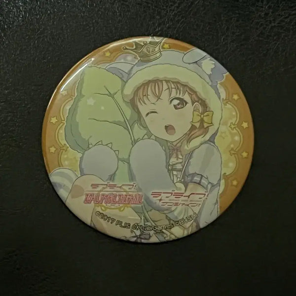 [BUNJANG] Love Live! Sunshine!! Aqours Takami Chika Can Badge / 러브라이브 선샤인 아쿠아 타카미 치카 캔뱃지 판매