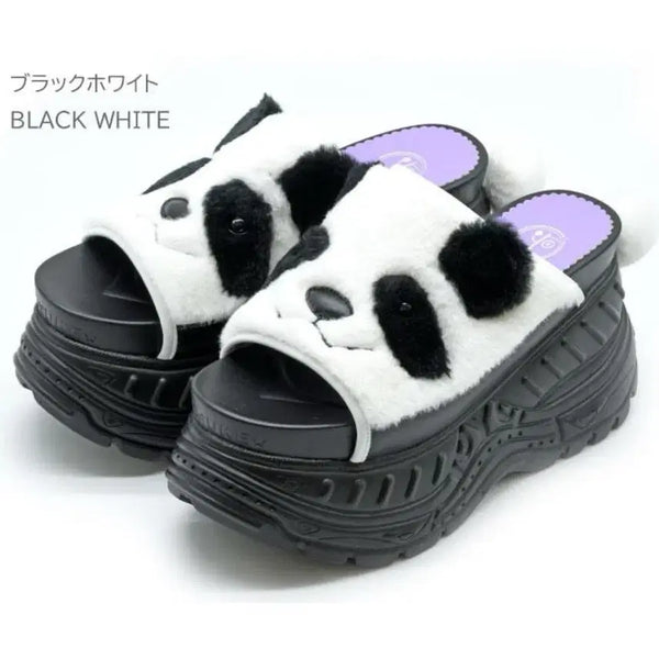 [BUNJANG] Yosuke Panda Platform Slippers / Yosuke 판다 슬리퍼 240