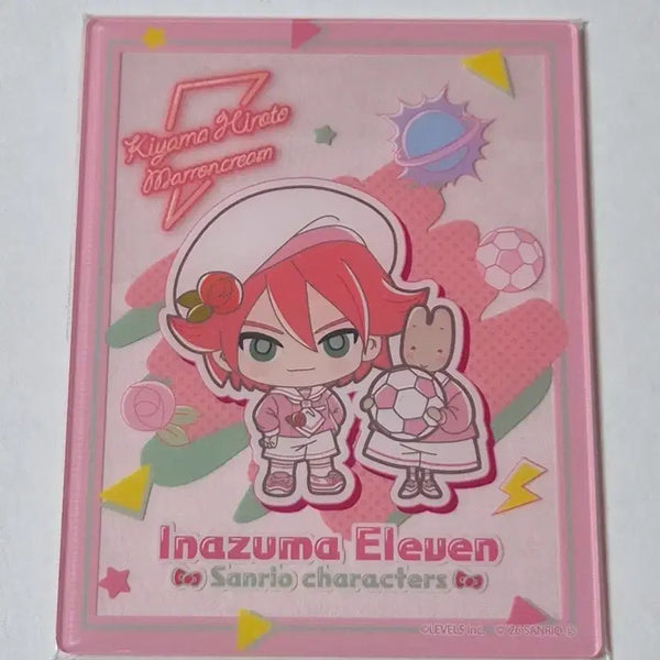 [BUNJANG] Inazuma Eleven x Sanrio Collaboration Acrylic Card Kiyama Hiroto / 이나즈마일레븐 이나이레 썬더일레븐 산리오 콜라보 아크릴카드 키야마 히로토 손현민 그랑