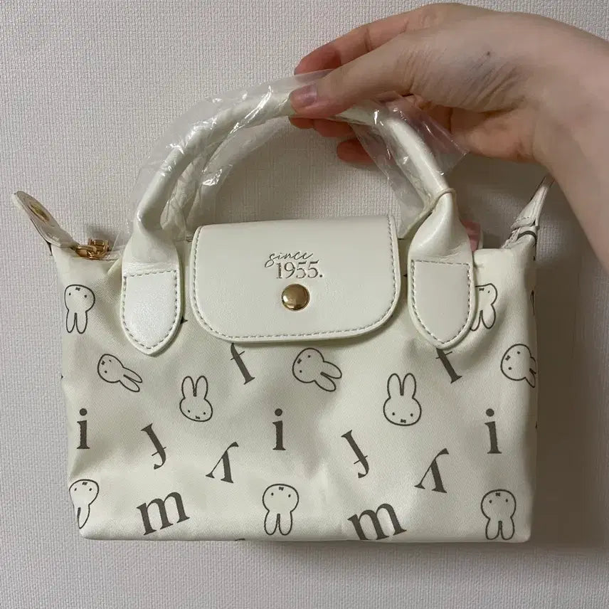 [BUNJANG] Miffy 70th Anniversary Mini Tote Bag / !새상품! 미피 70주년 미니 토트백