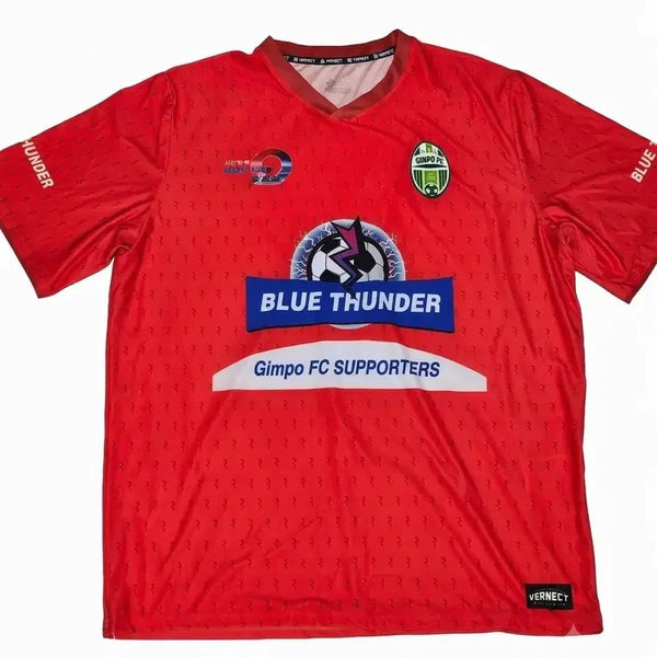 [BUNJANG] Vernelct Gimpo FC Supporters 'Blue Thunder' Official Limited Edition Jersey / [희귀매물] 김포 FC 서포터즈 '블루썬더' 오피셜 버넥트 정품 유니폼