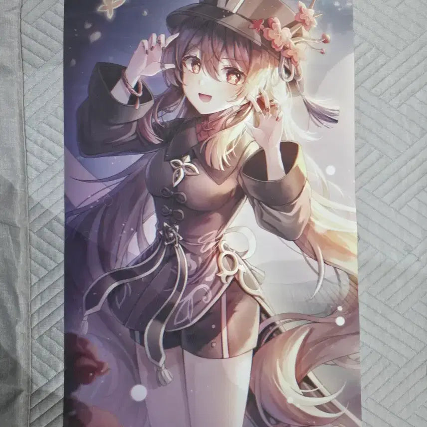 [BUNJANG] Genshin Impact Hu Tao Scroll Poster / 원신 호두 족자봉