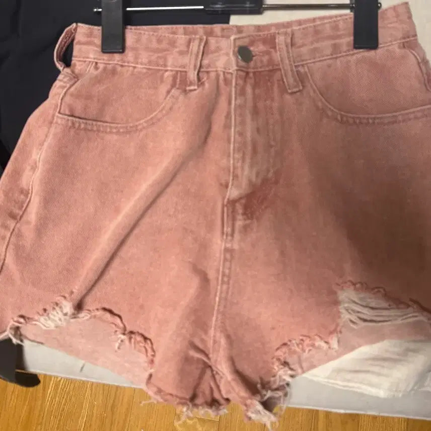 [BUNJANG] Pink Denim Shorts / 핑크 청반바지 팔아요