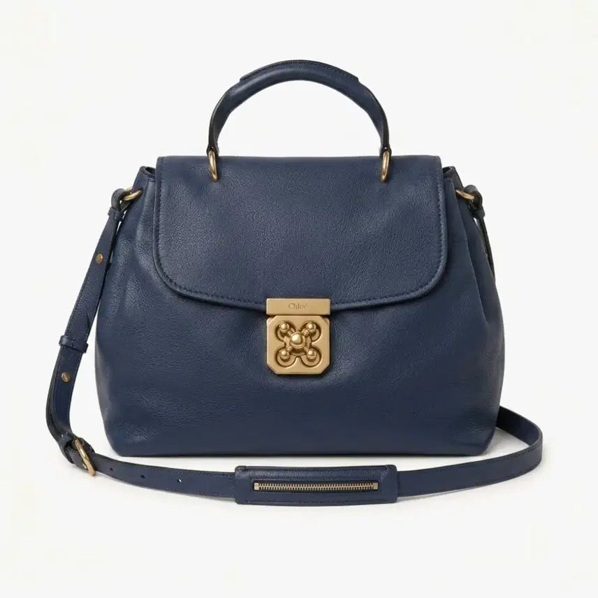 [BUNJANG] Chloé Elsie Bag Navy / 정품 끌로에 엘시백
