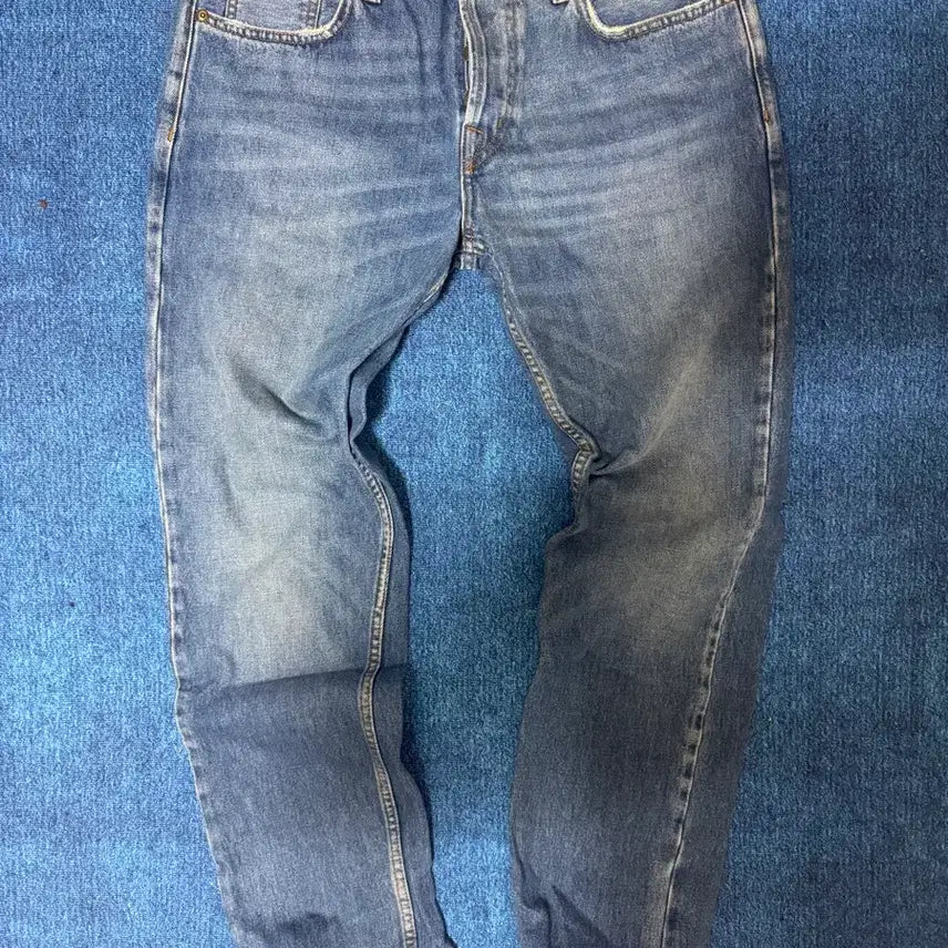 [BUNJANG] Deus Ex Machina Knox Straight Fit Denim Pants / 데우스 엑스 마키나 스트레이트 팬츠