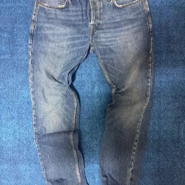 [BUNJANG] Deus Ex Machina Knox Straight Fit Denim Pants / 데우스 엑스 마키나 스트레이트 팬츠