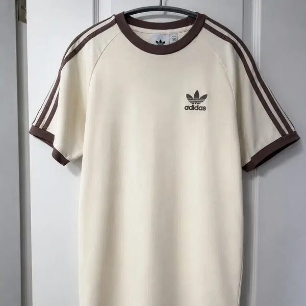 [BUNJANG] Adidas Originals Adicolor Classic 3S T-Shirt Beige S / 아디다스 오리지널 아디컬러 클래식 반팔 베이지 S
