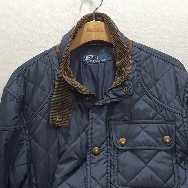 [BUNJANG] Polo Ralph Lauren Quilted Puffer Jacket Size L / 폴로 랄프로렌 퀼팅 누빔점퍼 L사이즈 가로55 세로69)