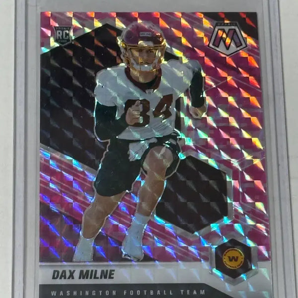 [BUNJANG] 2021 Mosaic NFL Dax Milne Pink Rookie Card / 2021 모자이크 NFL 댁스 밀른 핑크 루키카드(2021 Mosaic NFL Dax Milne pink RC)