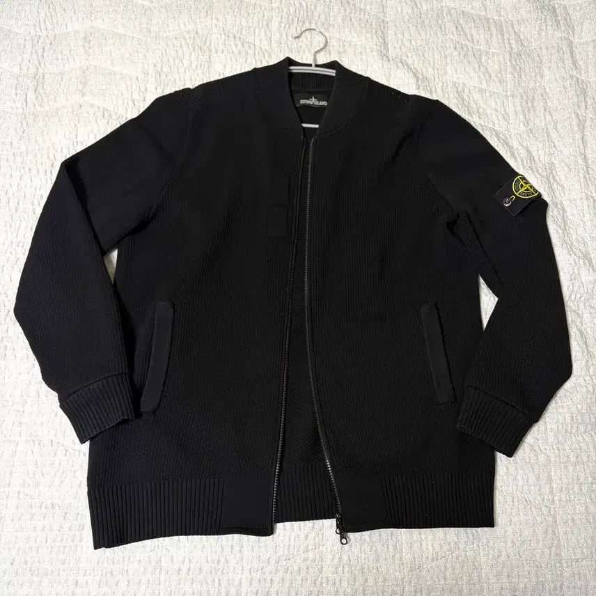 [BUNJANG] Stone Island Heavy Wool Knit Zip-Up XL / XL)스톤아일랜드 헤비 울니트집업