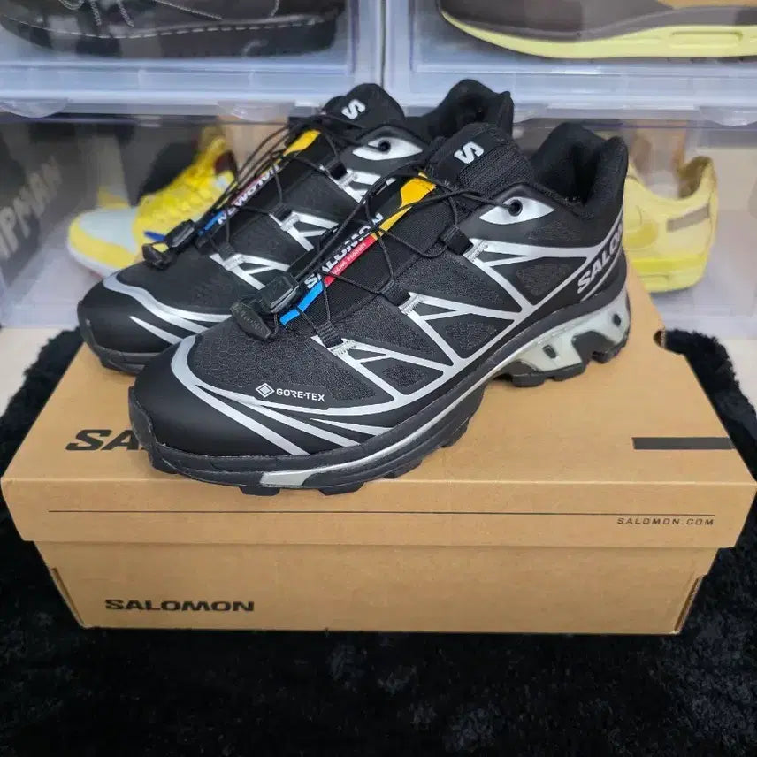 [BUNJANG] Salomon XT-6 GTX Gore-Tex Black Silver / [260] 살로몬 XT-6 GTX 고어텍스 블랙 실버