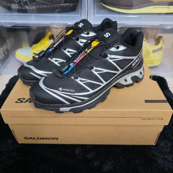 [BUNJANG] Salomon XT-6 GTX Gore-Tex Black Silver / [260] 살로몬 XT-6 GTX 고어텍스 블랙 실버