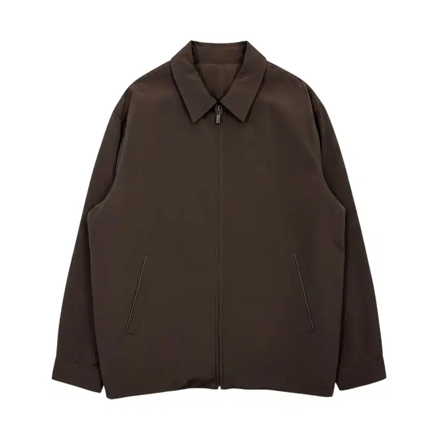 [BUNJANG] Daks Nylon Lined Blouson Jacket Brown / (F) 닥스 나일론 내피포함 블루종 자켓 브라운