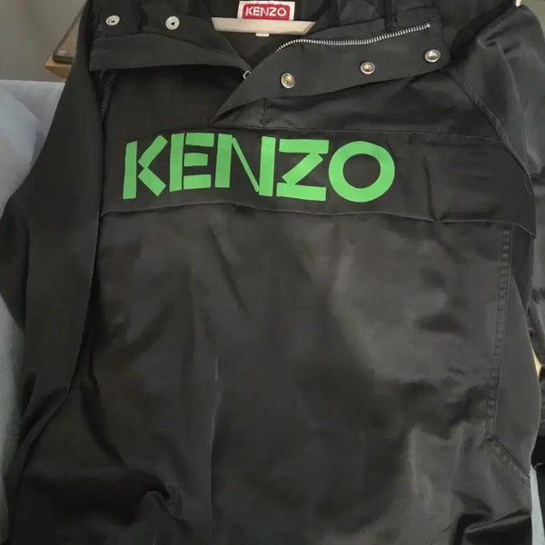 [BUNJANG] Kenzo Windbreaker Hooded Jacket (Anorak) Size S / 겐조 윈드치터 후드자켓(아노락) S 급처