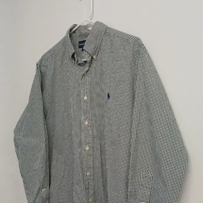 [BUNJANG] Polo Ralph Lauren Classic Fit Checkered Shirt / 폴로 랄프로렌 체크 남방 클래식핏
