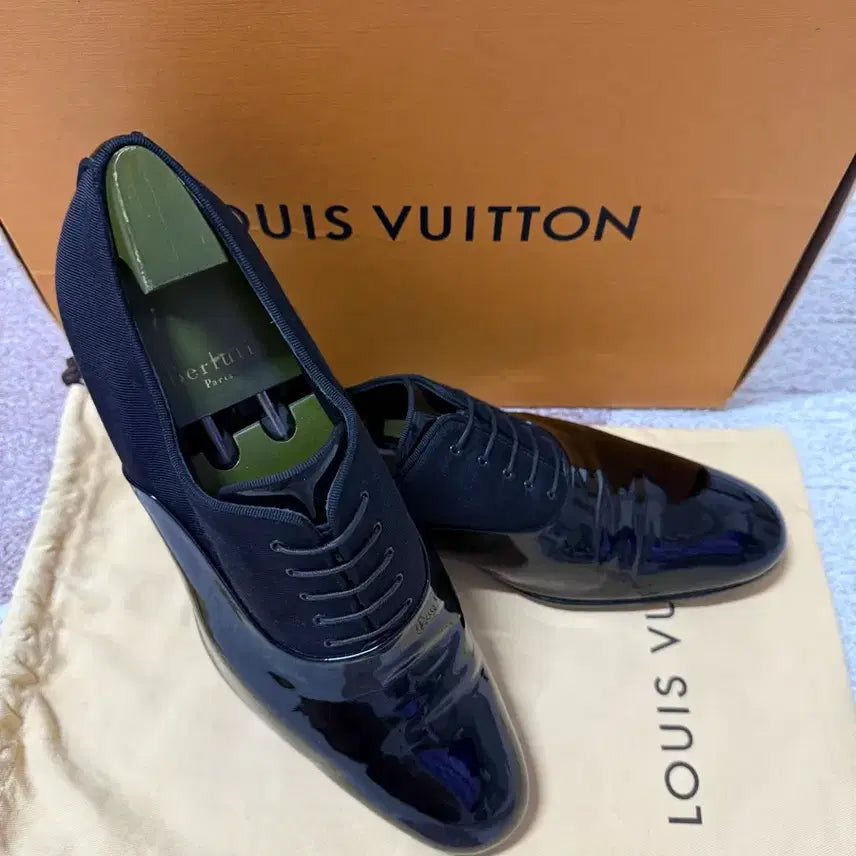 [BUNJANG] Louis Vuitton Oxford Shoes Black / 루이비통 옥스포드 슈즈 블랙