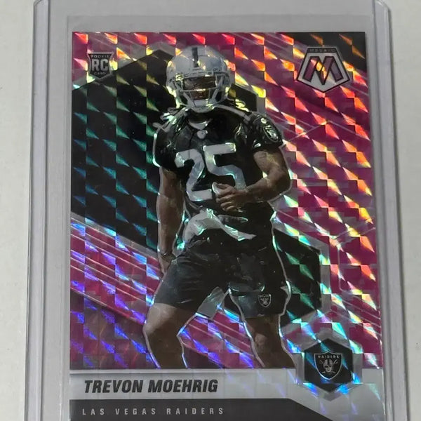[BUNJANG] 2021 Panini Mosaic Trevon Moehrig Pink Camo Rookie Card / 2021 모자이크 트레본 모에릭 핑크 루키  카드(2021 Panini Mosaic Trevon Moehrig Pink Camo RC)