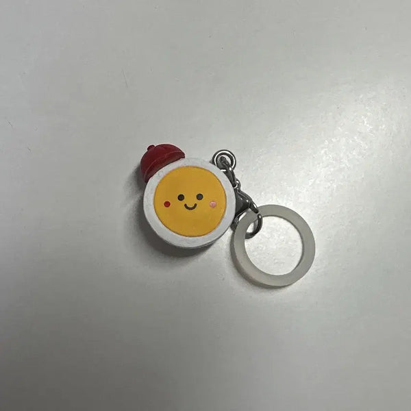 [BUNJANG] Mejirusi Bento Egg Quail Egg Charm Gacha / 도시락 계란 메추리알 재료 메지루시 키링 챰 가챠