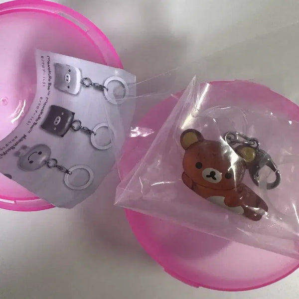 [BUNJANG] San-X Rilakkuma Mejirushi Gacha Keyring Charm / 산엑스 유니버스 리락쿠마 메지루시 키링 챰 가챠
