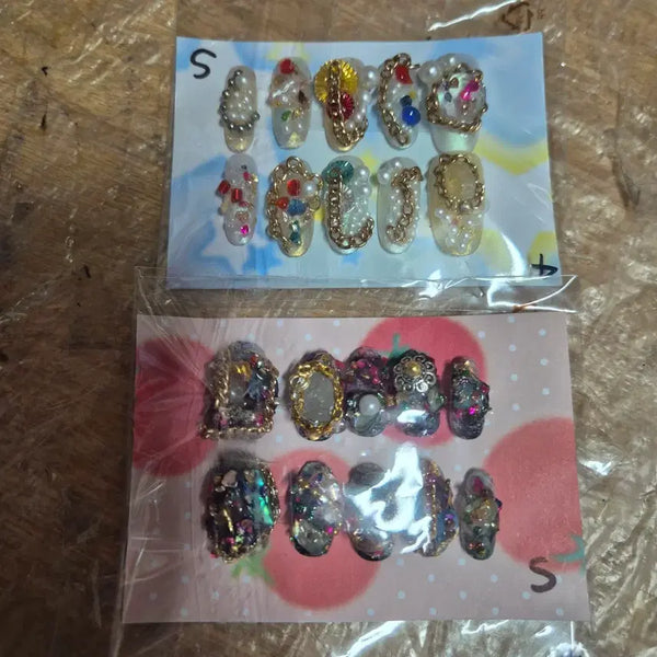 [BUNJANG] Jewelry Nail Tips - Small Size / 보석 네일팁 스몰 사이즈
