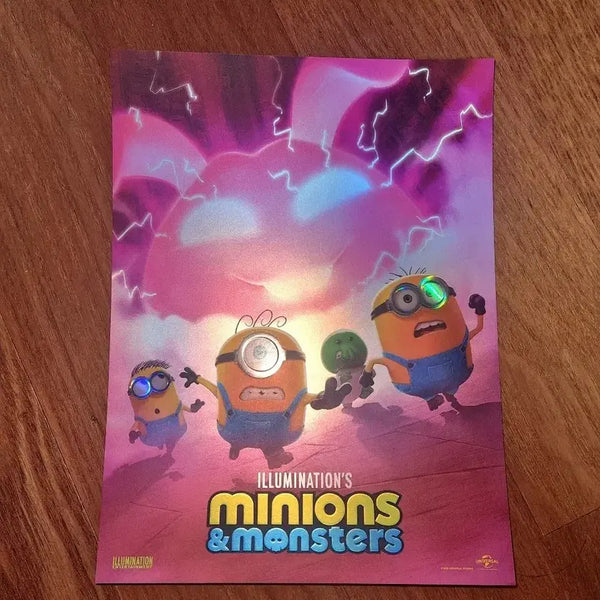[BUNJANG] Minions & Monsters Art Card / 미니언즈 & 몬스터즈 아트카드