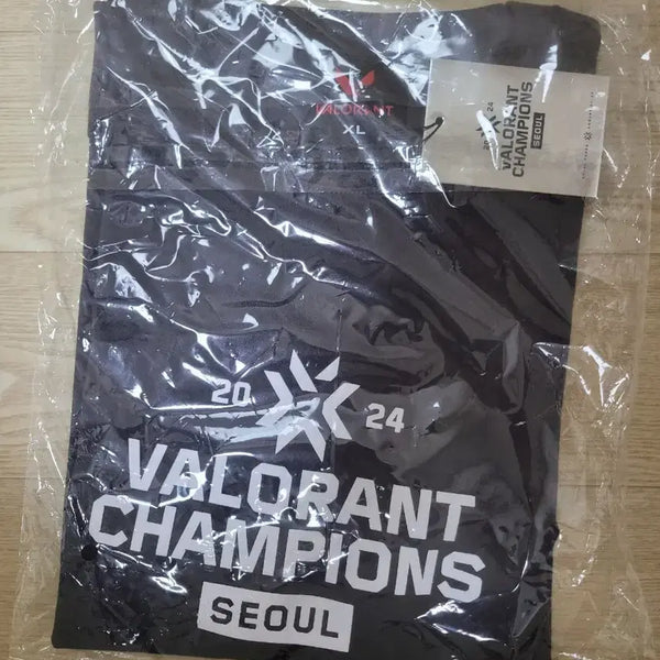 [BUNJANG] Valorant 2024 Champions Seoul PC Cafe Event T-Shirt (XL, Sealed) / 발로란트 2024 챔피언스 서울 PC 이벤트 티셔츠(미개봉)