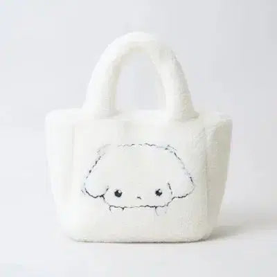 [BUNJANG] SPAO Buruburudog Faux Fur Tote Bag / [새상품] 스파오 부르부르도그 퍼 토트백