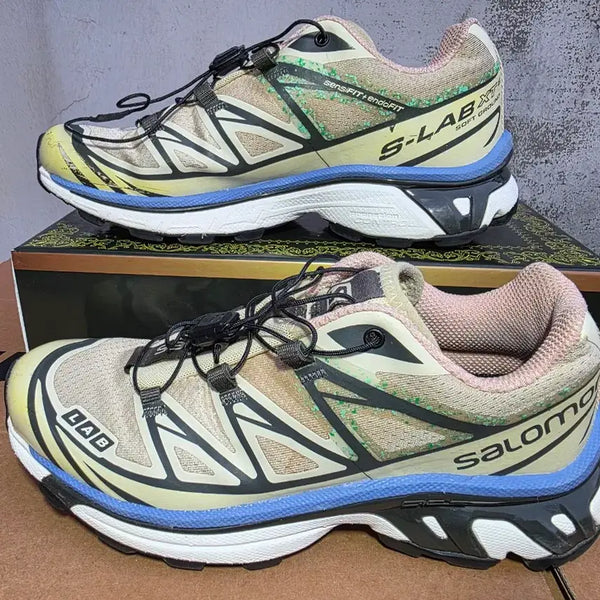 [BUNJANG] Salomon S/LAB XT-6 Mindful 2 Moss Vanilla Shoes / 살로몬 S/LAB XT-6 마인드풀2 모스 바닐라 220
