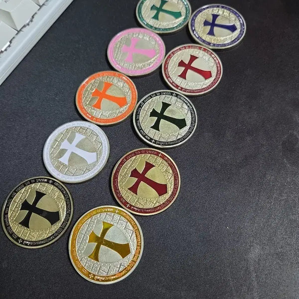 [BUNJANG] Crusader Medal Coin Set / 십자군 메달 코인 세트
