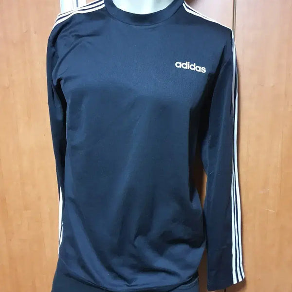 [BUNJANG] Adidas Round Neck Long Sleeve L (Approx. 95 Size) / ADIDAS아디다스라운드넥긴팔L약95정도