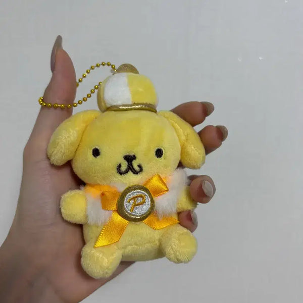 [BUNJANG] Pompompurin Crown Plush Keychain / 왕관 쓴 폼폼푸린 인형 키링