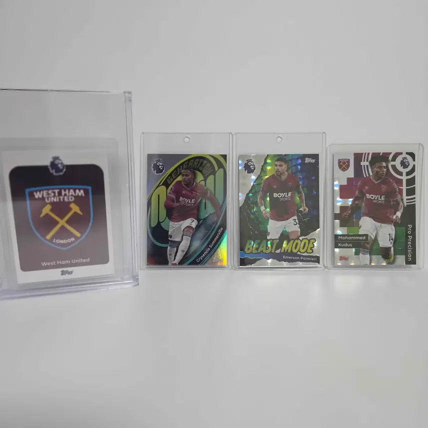 [BUNJANG] West Ham United Tops Premier League Insert Cards / [웨스트햄] 탑스 프리미어리그 인서트 카드