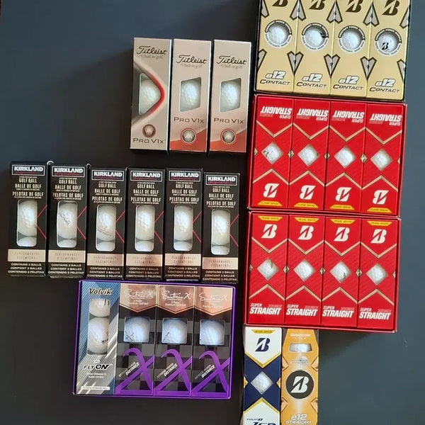 [BUNJANG] New Mixed Golf Balls Bundle (81 pcs) / 새 골프공 81개 일괄 판매