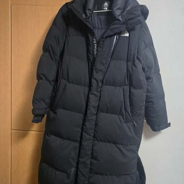 [BUNJANG] The North Face Goose Down Long Puffer Jacket Black / 노스페이스 오리털 다운 롱패딩 블랙