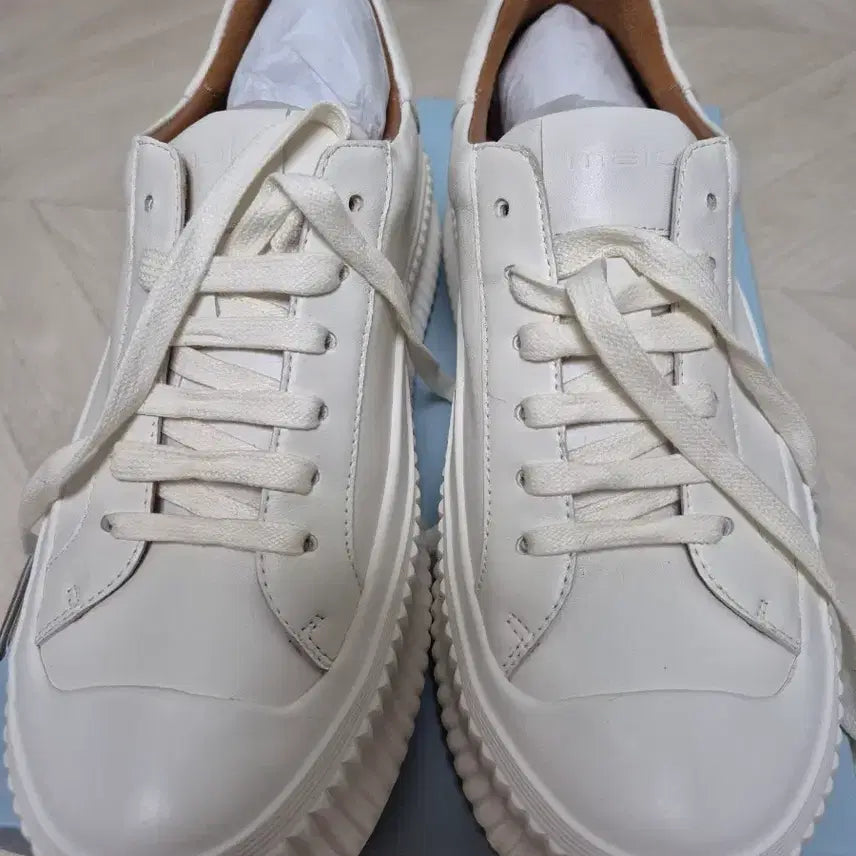 [BUNJANG] Malo Hyblook Lambskin Jil Sander Style Sneakers 265 / 미사용 malo 하이블록 양가죽 질샌더맛 스니커즈 265