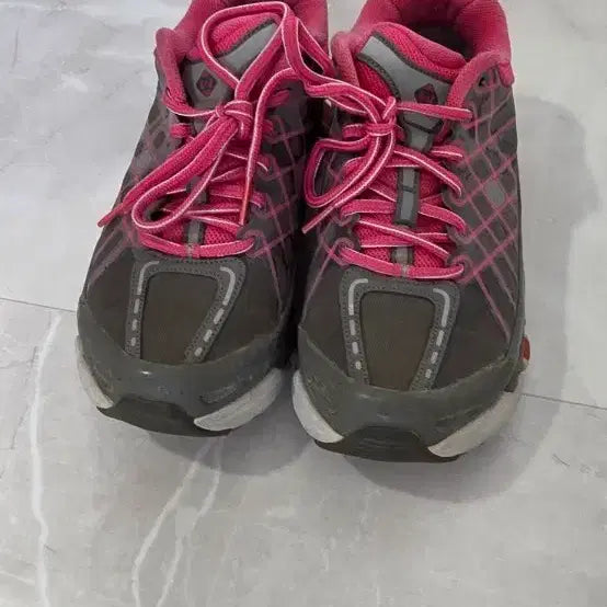 [BUNJANG] Prospecs W Power 405 Women's Running Shoes Pink/Grey / 프로스펙스 W 파워 405 여성 운동화 230mm 핑크/그레이
