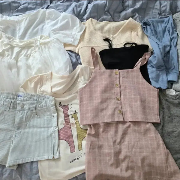 [BUNJANG] Women's Summer Clothing Set / 여자 여름 옷 세트
