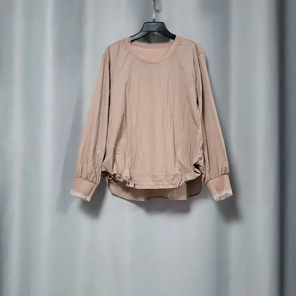 [BUNJANG] LBL Oversized Lightweight Nylon Blouse / LBL 오버핏 얇은 나일론 블라우스