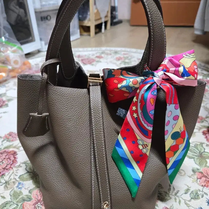 [BUNJANG] Tote Bag / 피코탄스타일 소가죽토트백