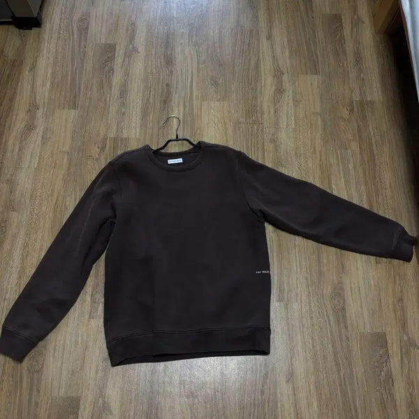 [BUNJANG] POP TRADING COMPANY Brown Sweatshirt M / 팝 트레이딩 컴퍼니 브라운 맨투맨 m